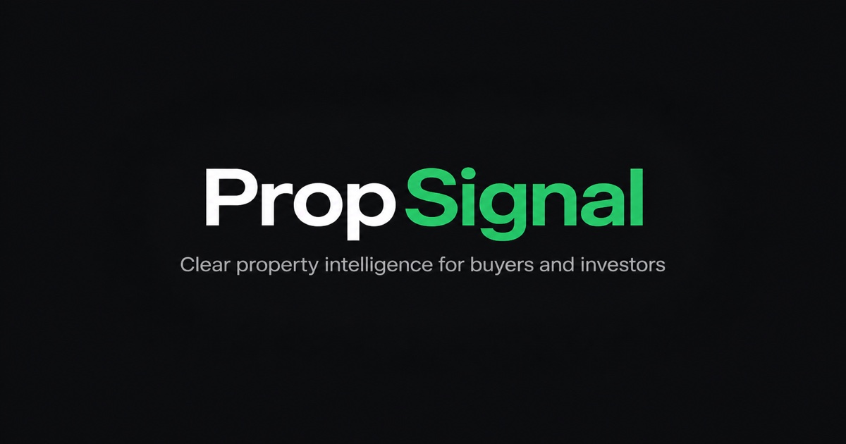 PropSignal property intelligence